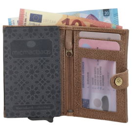 Pasjeshouder/safety wallet Marrakech art. 20670 - taupe