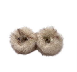 Polswarmer Wrist Cuff fake fur long art. 843-8 - beige