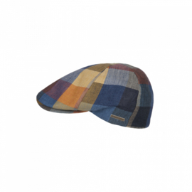 Hatland flatcap Rice art. 57031 - blauw/rood/geel