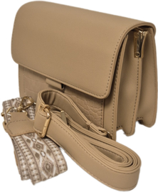 Schoudertas art. BG882 - beige