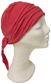 Fiebig muts/turban art. 0501 - rood