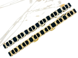 Damesriem elastisch met O-schakels art. 31526 - zwart/zilverkleur
