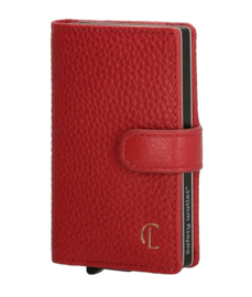 Charm pasjeshouder/safety wallet Washington art. 21276 - rood