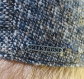 Stetson Ivy Cap Donegal art. 6170602 - bruin/blauw gemêleerd