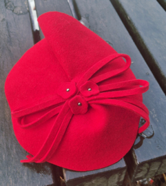 Complit dameshoed art. 21260 - rood