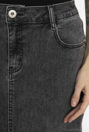 Bestiny stretchdenim rok art. 1803 - grijs