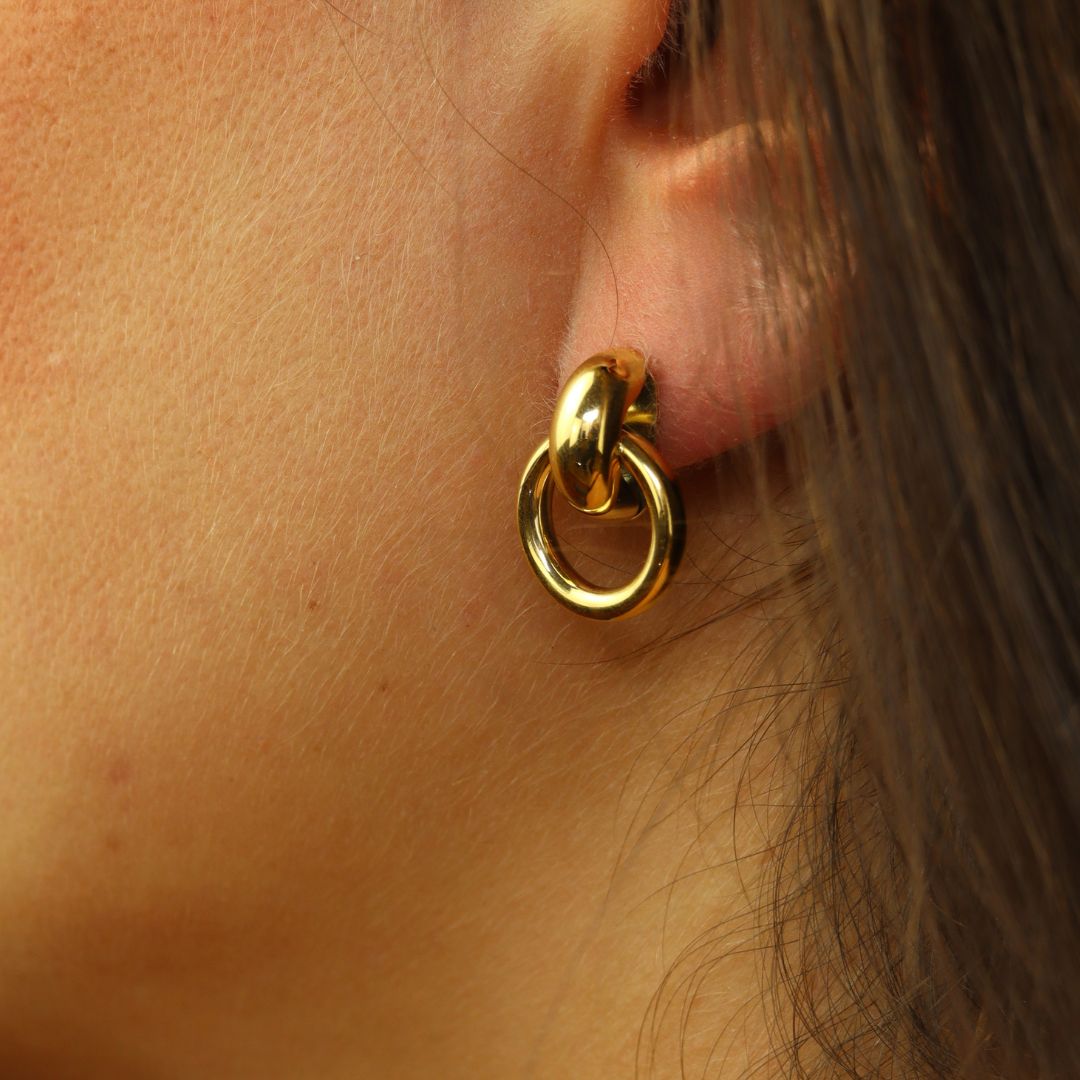 Camps & Camps oorstekers Single Hoop art. 2S103_L - goud