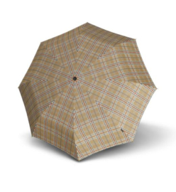 Knirps T.200 Medium Duomatic Check art. 95 3201 5390 - beige