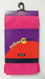 Yellow Moon kinderpanty bloem art. 351 - fuchsia