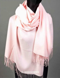 P-Modekontor pashmina shawl art.  1032100-41 - lichtroze