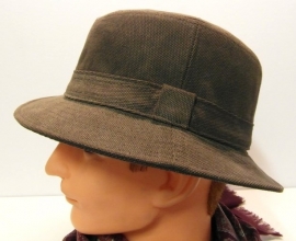 Bisenzio herenhoed art. 42124 - bruin