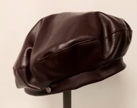 Kinderbaret Leatherlook art. 2498  - bordeaux