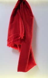 Damesshawl art. 7904 - rood