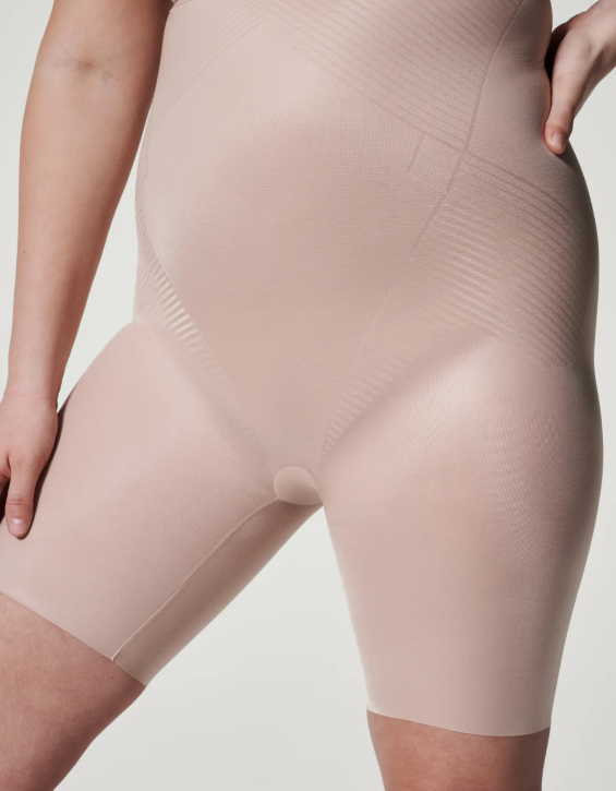 Spanx Thinstincts® 2.0 High-Waisted Mid-Thigh Short art. 10233R - champagne beige