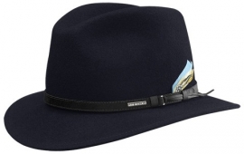 Stetson VitaFelt herenhoed Delaware art. 115011 - donkerblauw