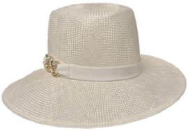 Weba Hats dameshoed Ramie art. 4500 - wit