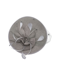 Fascinator/haarbandhoed art. ACH381-5 - grijs