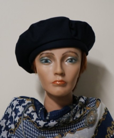 BWS baret art. 310 Z - diep donkerblauw