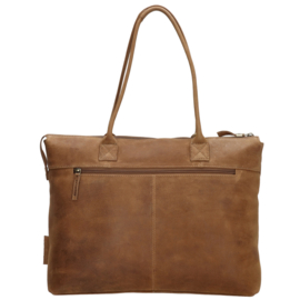 Micmacbags laptop-/werktas Marrakech art. 20674 - cognac/bruin