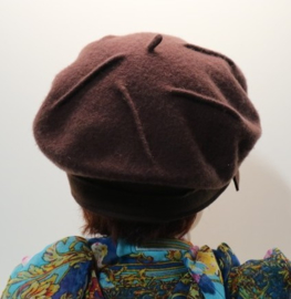 Fiebig damesbaret art. 53519 - bruin