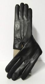 Roeckl lederen dameshandschoenen met wolvoering art. 13011-220 - zwart