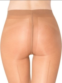 Oroblu Riga 20 Back Seam panty - nude/nude