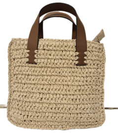 OR hand- en schoudertas art. 1692 - naturel/bruin