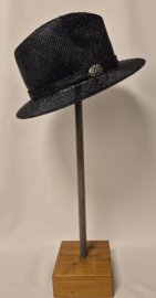 Weba dameshoed Ramie art. 729 - diep donkerblauw