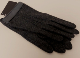 Glove Story dameshandschoen  wol art. 32008 - grijs gemêleerd
