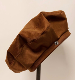 Damesbaret Babyrib art. 2907 - cognac