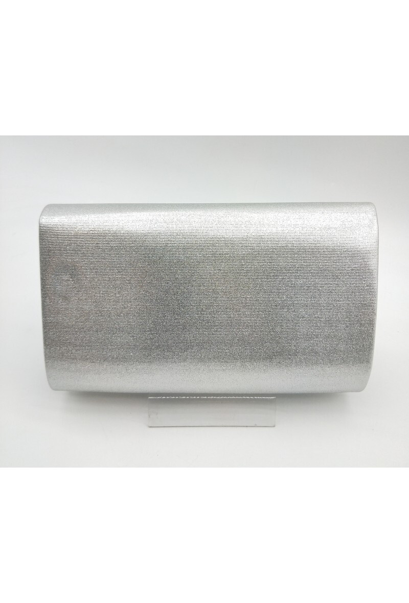 Gelegenheidstasje/clutch art. 756 - zilverkleur