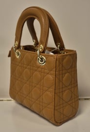 Hand- en schoudertas art. 50080 - cognac