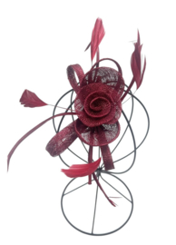 Dameshaargarnering art. ACH387-6 - bordeaux