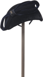 Complit bandeauhoed Fluweel art. 25167 - donkerblauw