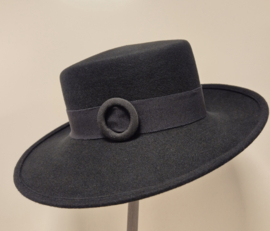 Weba Hats dameshoed Wol art. 1284 - zwart