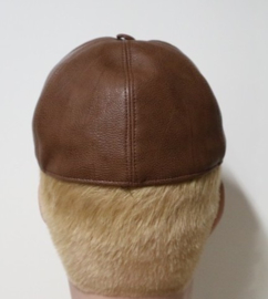 Fiebig baseball cap leder art. 42527 - cognac