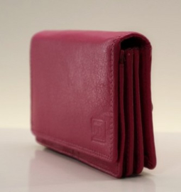 DD damesportemonnee art. 02C337 - fuchsia