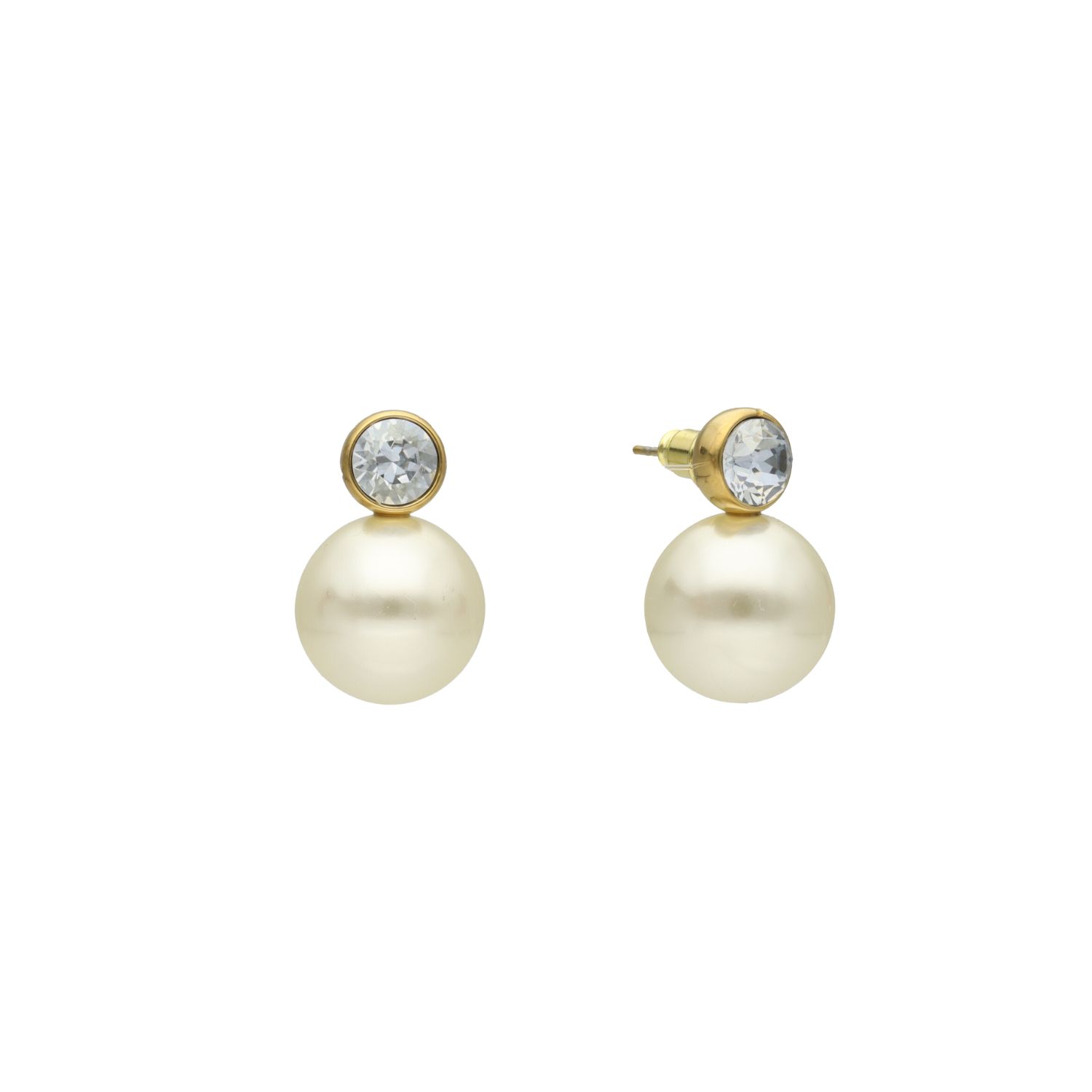 Camps & Camps oorbellen White Pearl art. 2S115_PE - wit