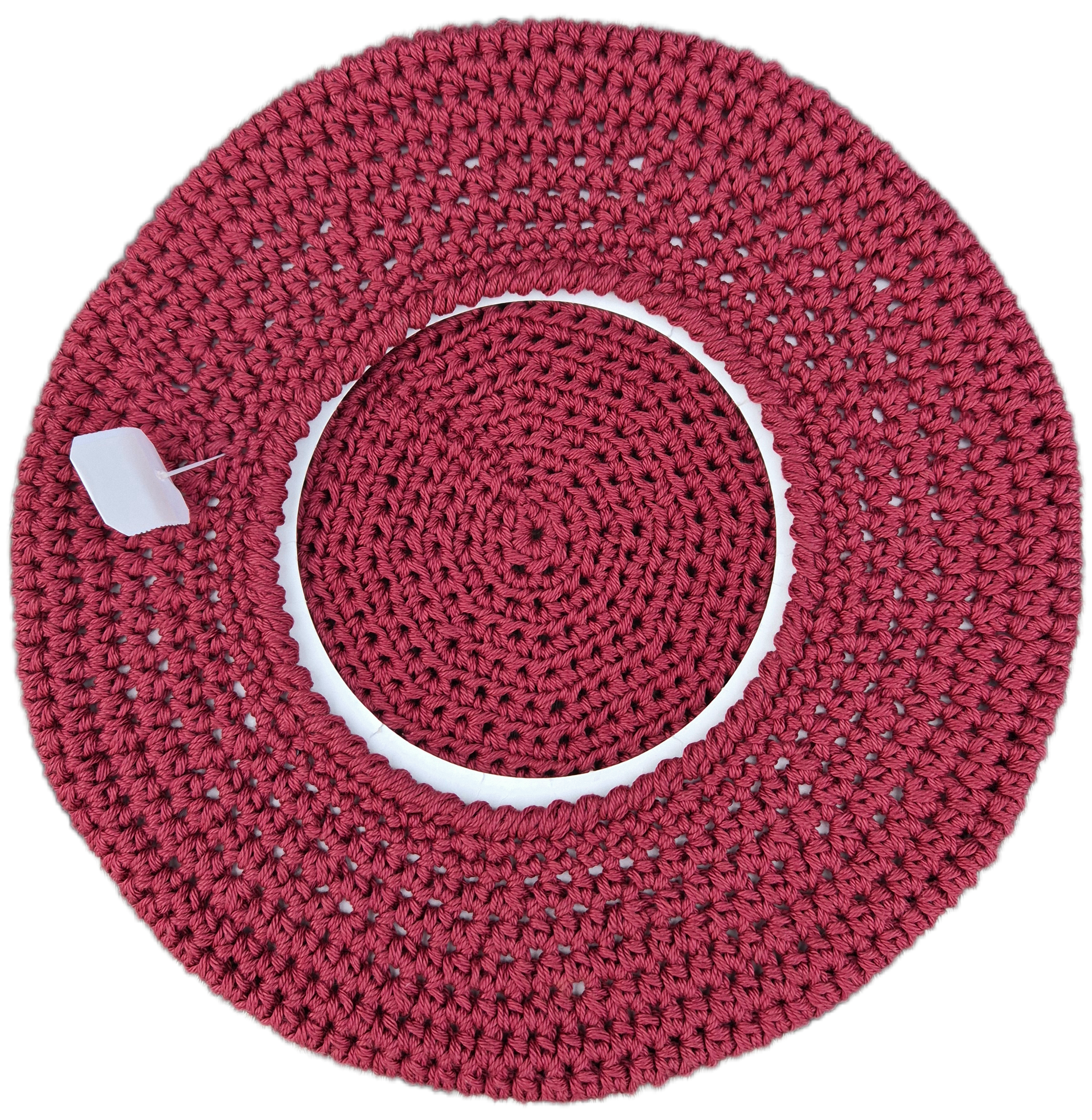 Damesbaret Eva 15 - burgundy