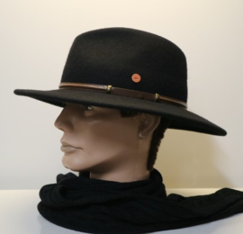 Mayser Trecking hoed Atlanta art. 1313031 - zwart