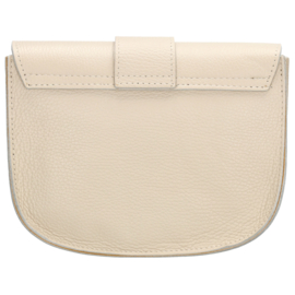 Charm schoudertas leer art. L692 - beige