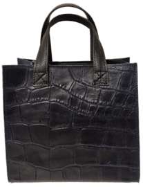 Giuliano hand- en schoudertas art. 2572 - donkerblauw/zwart