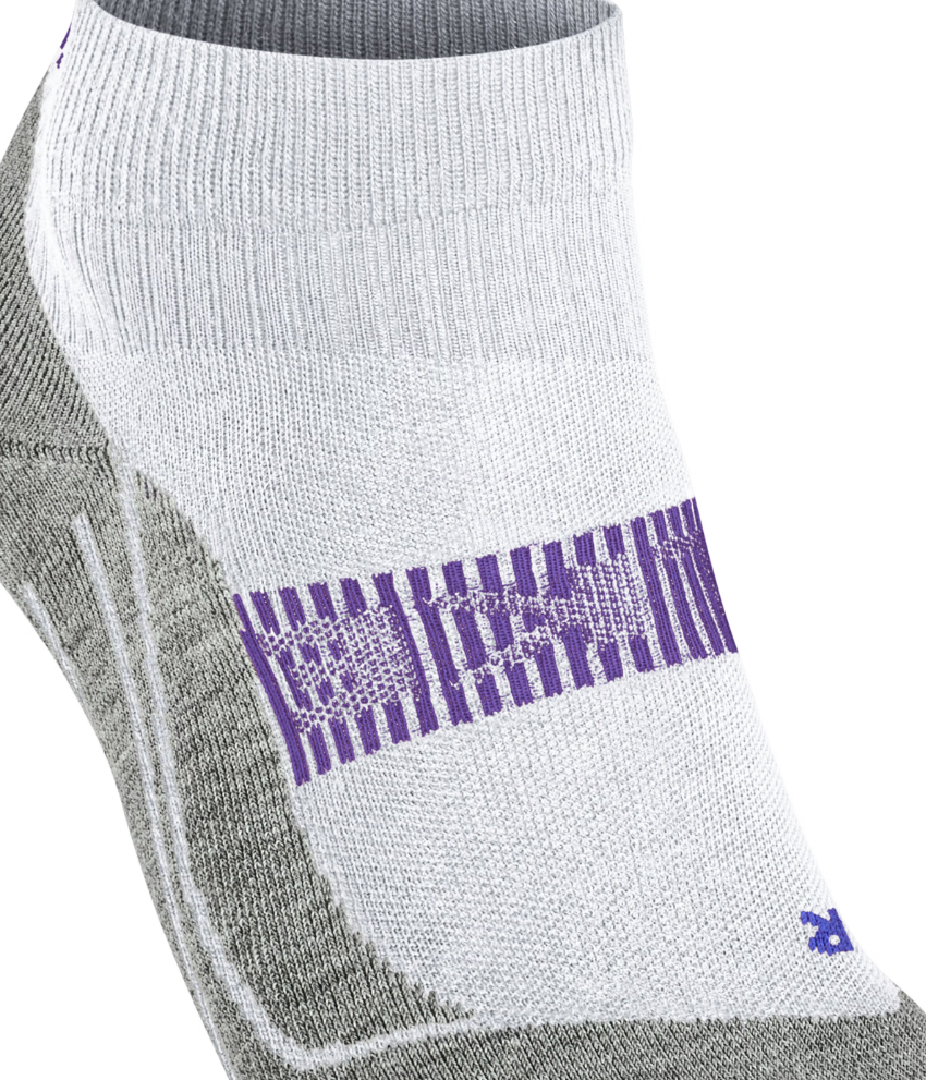FALKE RU4 Endurance Cool Short Running korte damessokken art. 16171 - wit/grijs