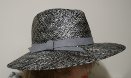 Weba Hats dameshoed Fancy Ramie art. 1024 - grijs gemêleerd