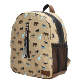 Zebra rugzak Animals art. 20397 - camel/beige
