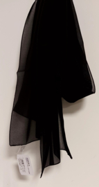 P-Modekontor voile shawl art.  1021102-9- zwart