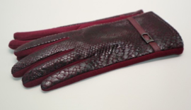 Dames handschoen art. 895339 - bordeaux