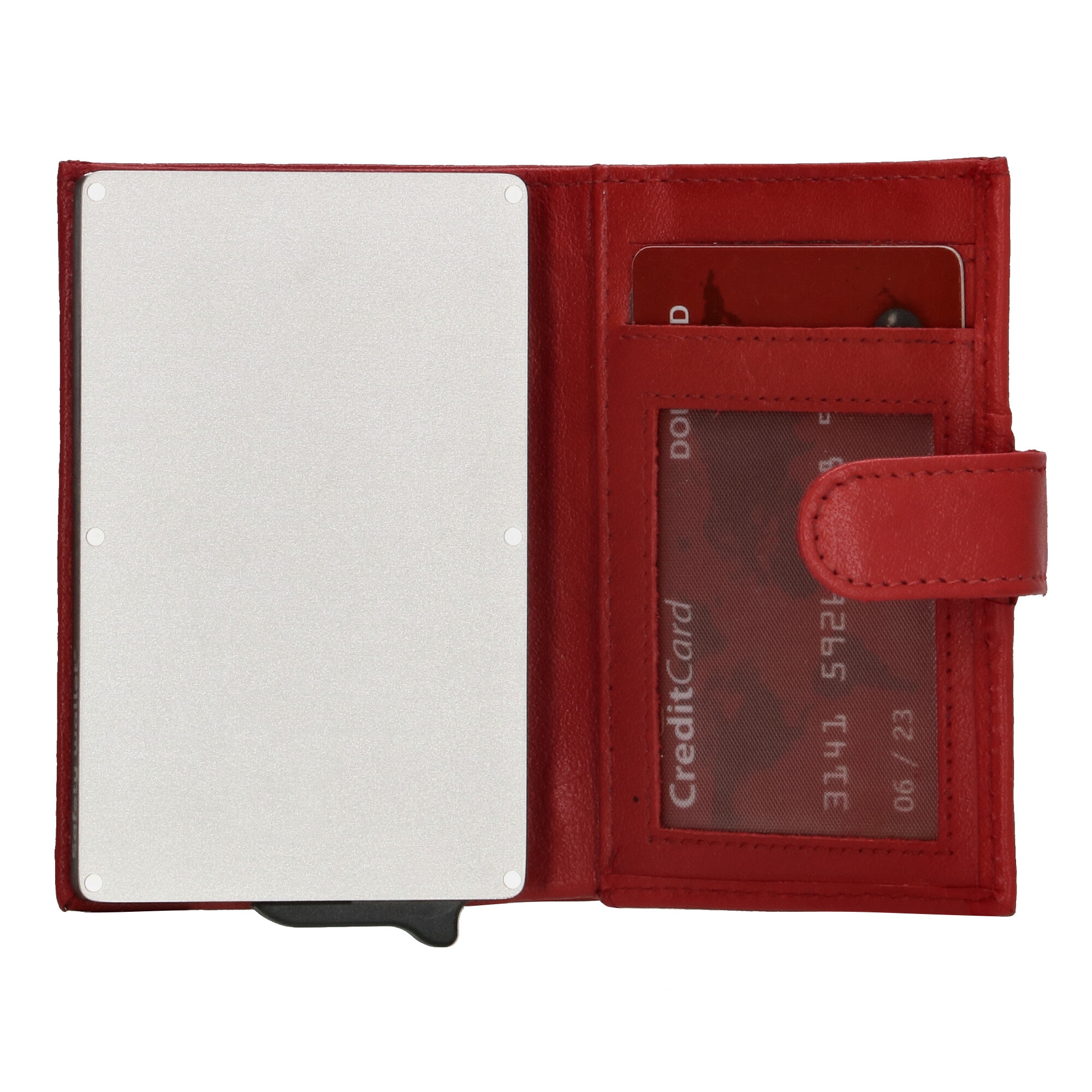 DoubleD pasjeshouder/creditcardetui FH art. 18208 - rood
