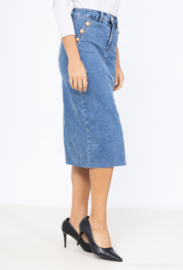 Rok stretchdenim Bestiny art. 1776 - blauw