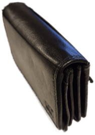 DD damesportemonnee art. 02C337 - zwart